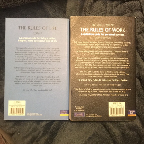 Rules of Life and Rules of Work - Picture 2 of 2